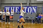Volleyball vs MHC  Wheaton Women's Volleyball vs Mount Holyoke College. - Photo by Keith Nordstrom : Wheaton, Volleyball